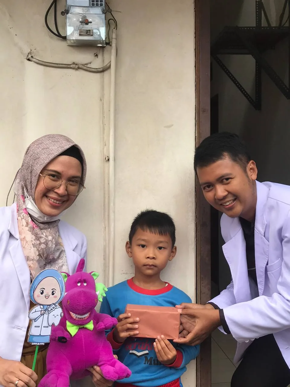 Pendampingan keluarga dalam kegiatan sosial